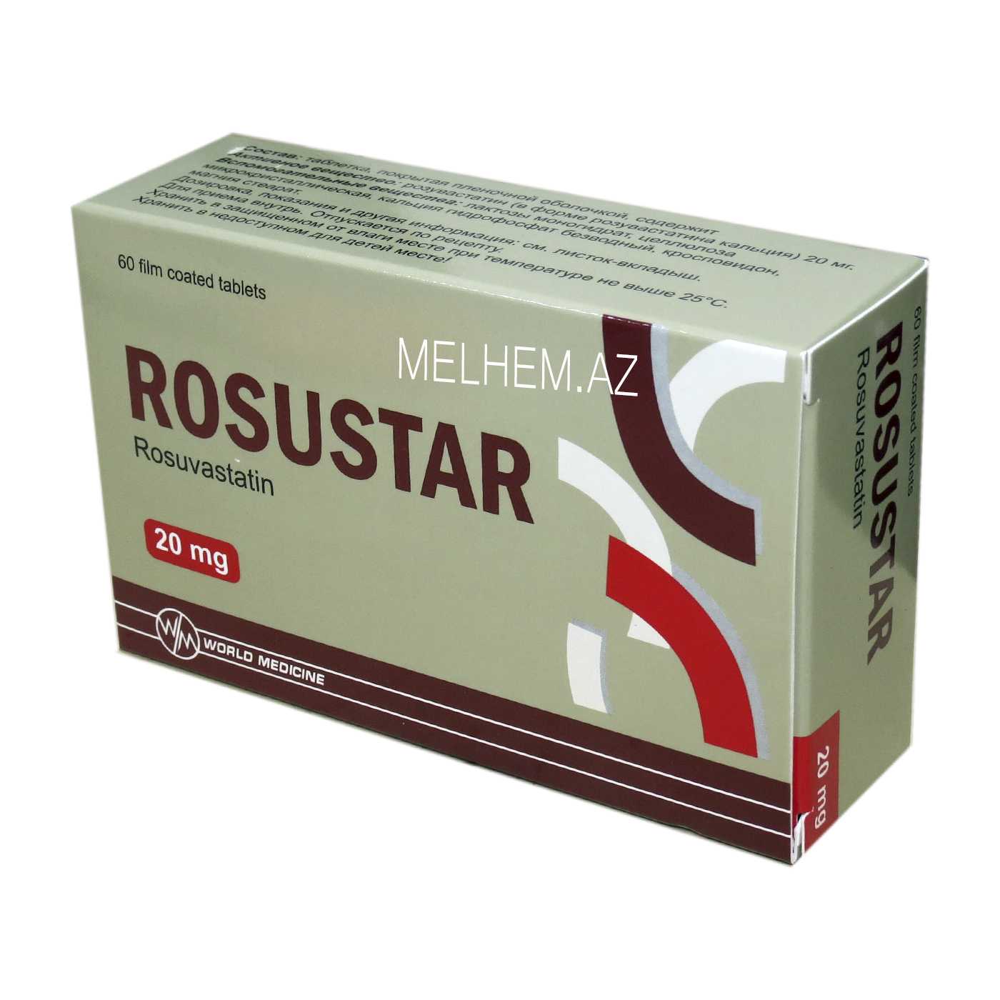 Rosustar 20mg on sale