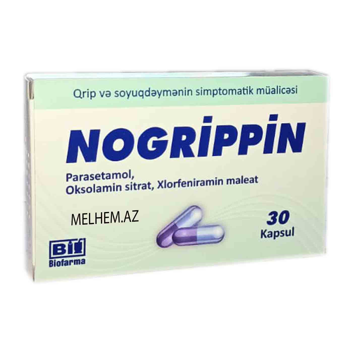 NOGRİPPİN N30 ( KAPSULA)