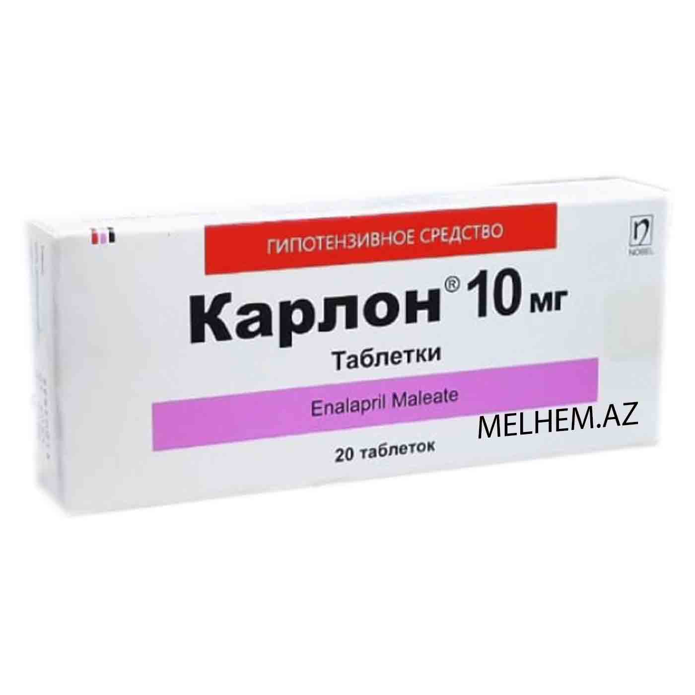 KARLON 10 MQ N20 (TABLET)