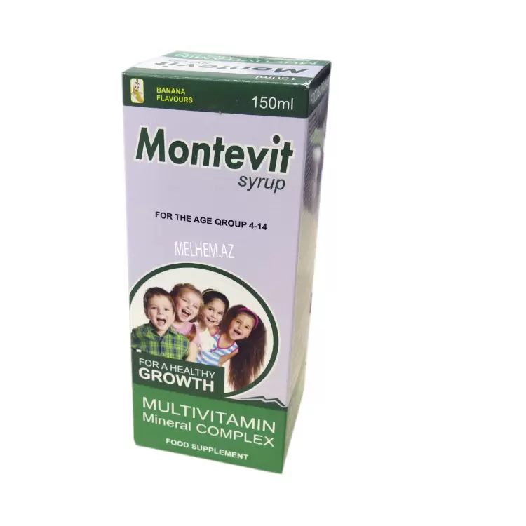MONTEVİT SİROP 150 ML