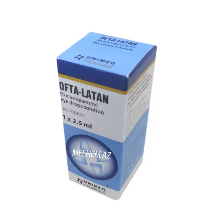 OFTA-LATAN 50 MKQ/ 2.5 ML (GÖZ DAMCISI)