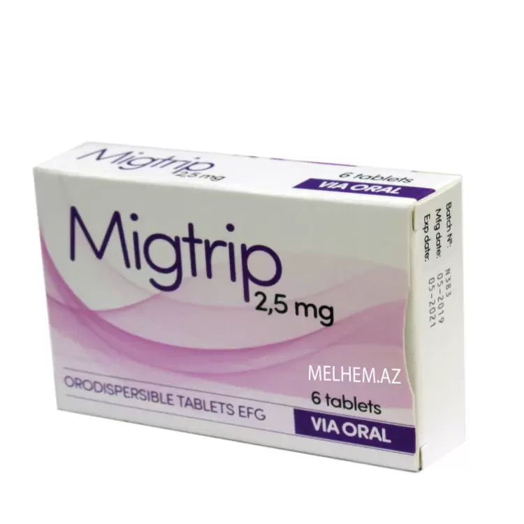 MİGTRİP 2.5MG N6
