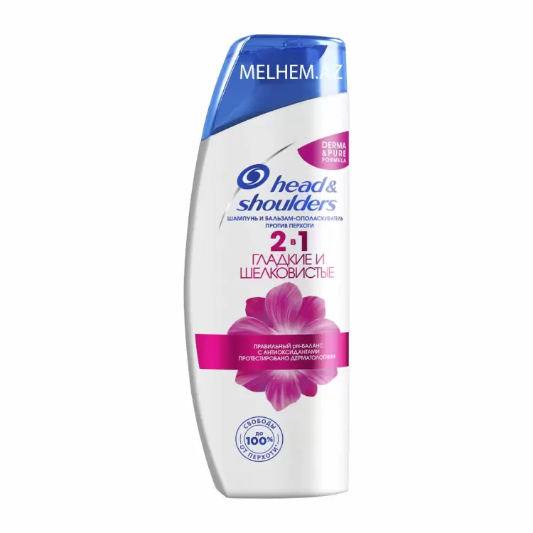 H&S Şampun İpək Yumşaqlıqı 2si 1də 400ml