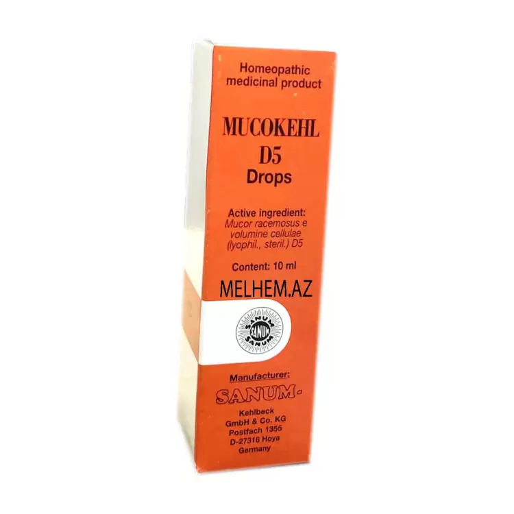 MUCOKEHL D5 DROPS 10 ML (DAMCI)