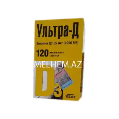 ULTRA-D D3 25 MKQ N120 (TABLETKA)
