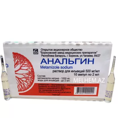 ANALGİN (İYNƏ)
