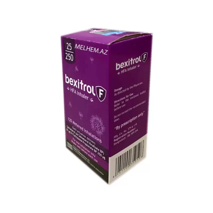 BEXİTROL F 25/250 MKQ 120 DOZA