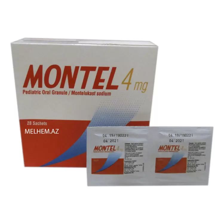 MONTEL 4 MG PEDIATRIK