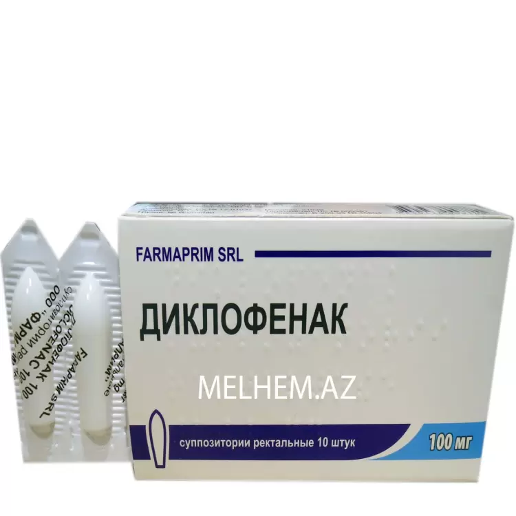 DİKLOFENAK 100 MQ N10 (ŞAM)