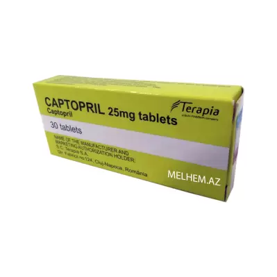 CAPTOPRİL 25 MQ N30