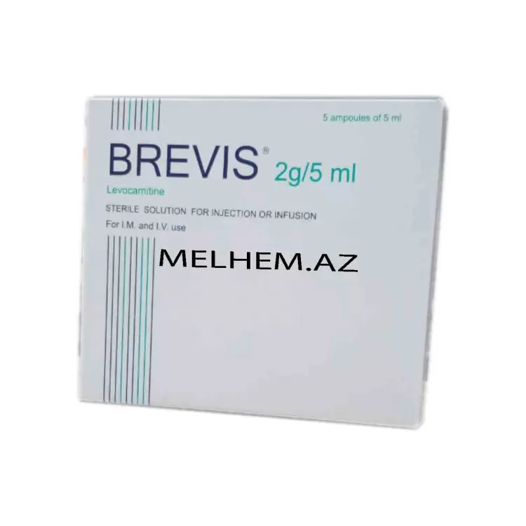 BREVIS 2G/5 ML (İNYEKSİYA ÜÇÜN MƏHLUL)