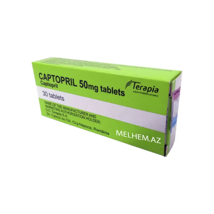 CAPTOPRİL 50 MQ N30