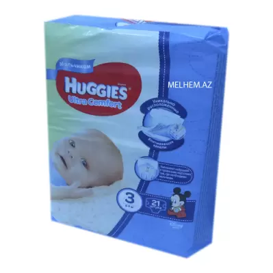 HUGGIES N3 ( OĞLAN ÜÇÜN )