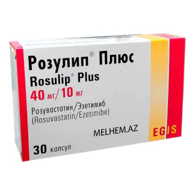 ROZULİP PLUS 40 MQ/10MQ N30 (KAPSUL)