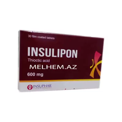 INSULIPON 600 MQ N30 (TABLET)