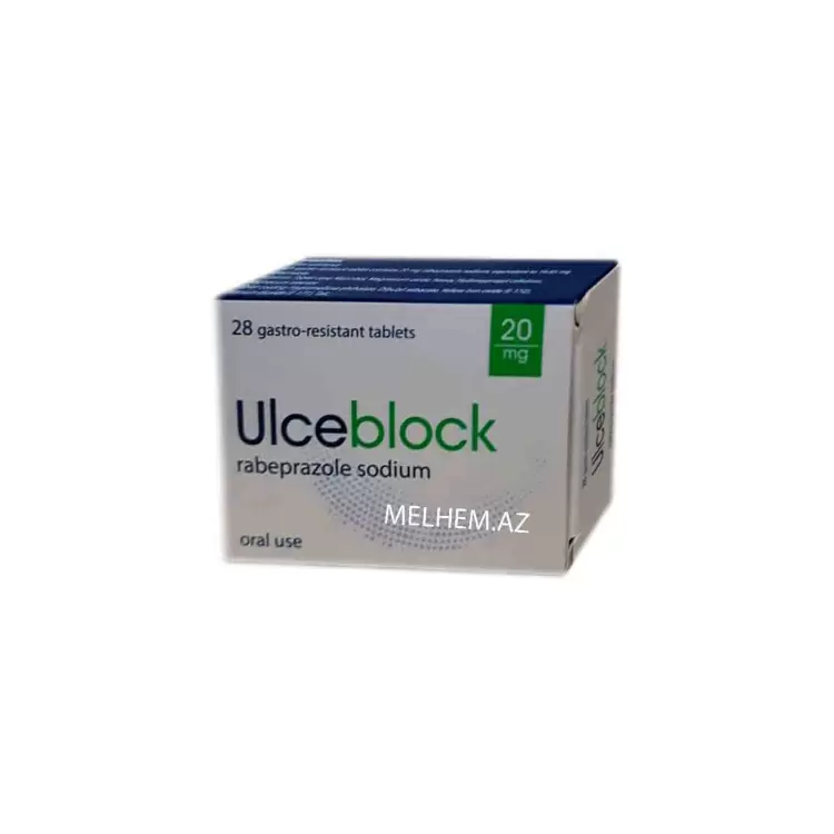 ULCEBLOCK 20 MG  N28 TABLET