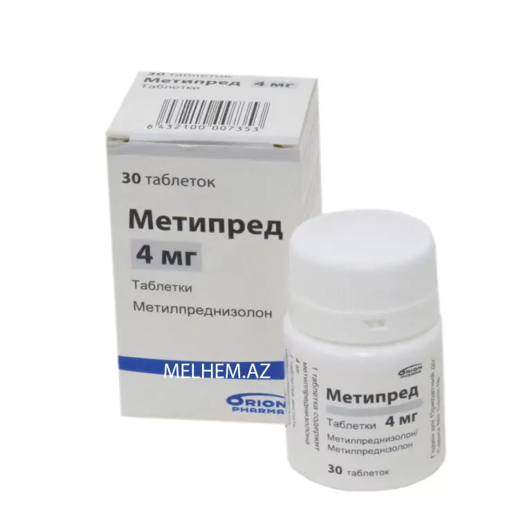 METİPRED 4MG N30