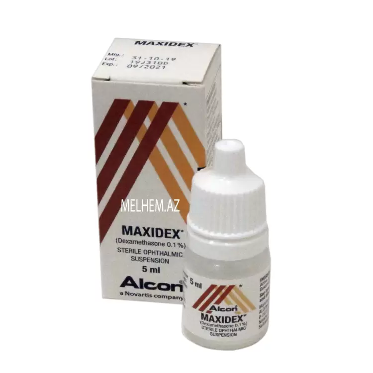 MAXİDEX 5 ML (GÖZ DAMCISI)