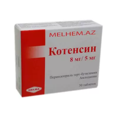 KOTENSIN 8 MQ / 5 MQ N30 (TABLET)