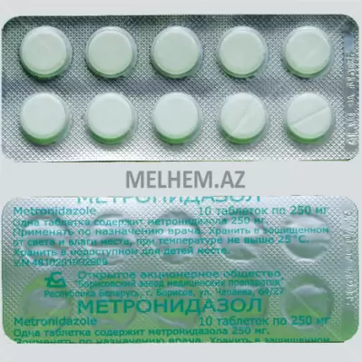 METRONİDAZOL 250 MQ