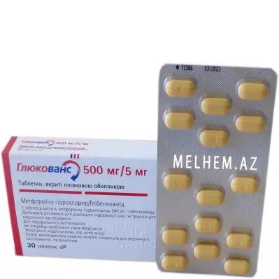 GLUCOVANCE QLUKOVANS 500 mg