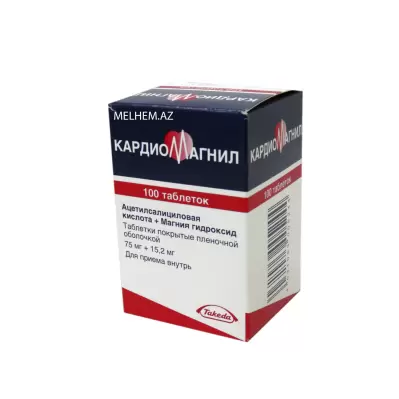 KARDİOMAQNİL 75 MG N100