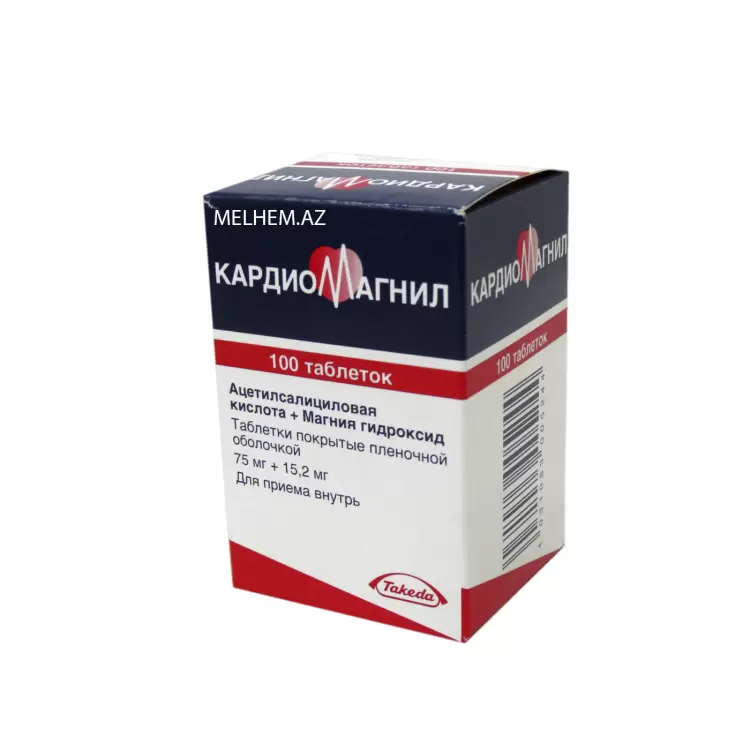 KARDİOMAQNİL 75 MG N100