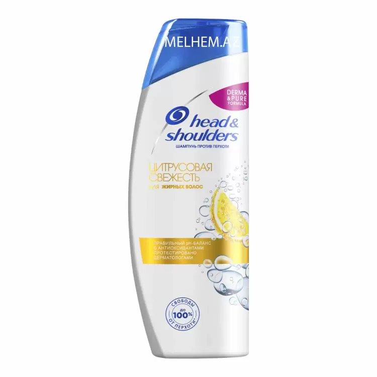 H&S ŞAMPUN SİTRUS FƏRAHLIĞI 200 ML