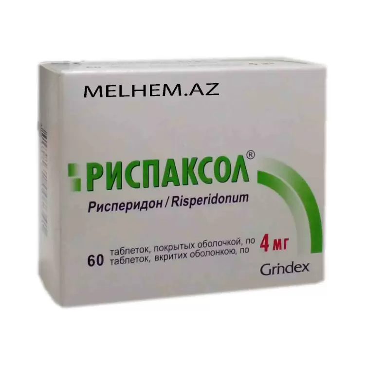 RISPAKSOL 4 MQ N60 (TABLET)
