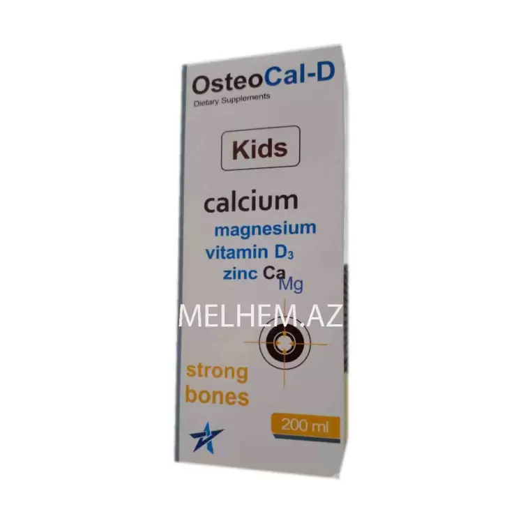 OSTEOCAL-D KIDS 200 ML (SİROP)
