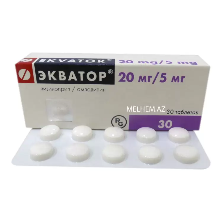 EKVATOR 20 MG/5 MG