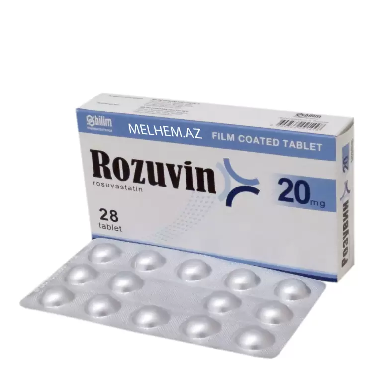 ROZUVİN 20 MG N 28