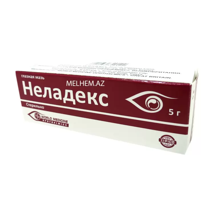 NELADEKS 5 Q (GÖZ MƏLHƏMİ)
