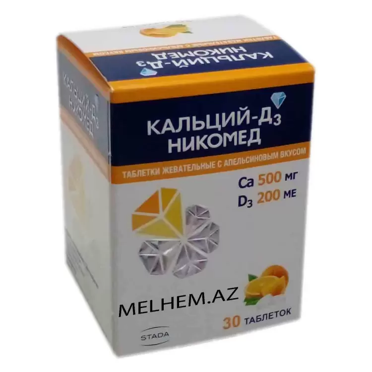 KALSIUM D3 NIKOMED N30 (TABLET)