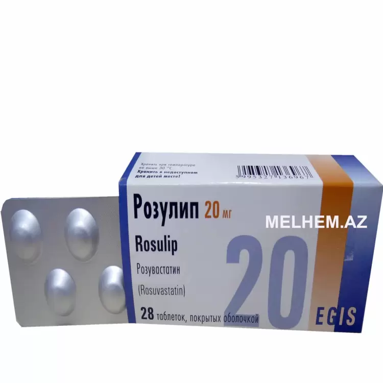 ROZULİP 20 MG